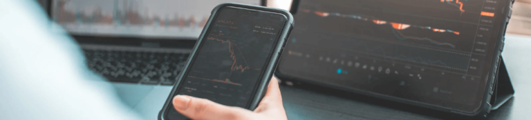 Beleggen op beurs via mobiele app