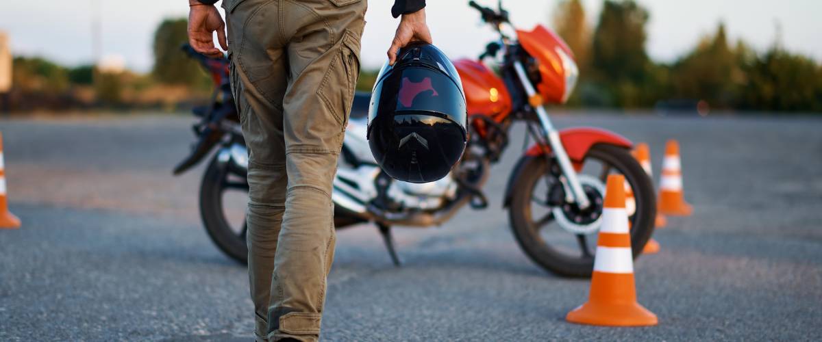 Bescherming bij motorongeval