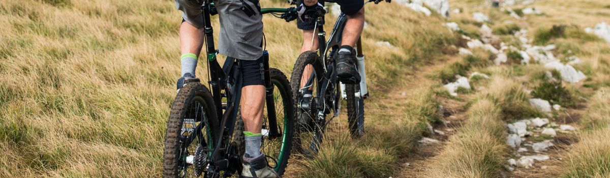 Mountain biking