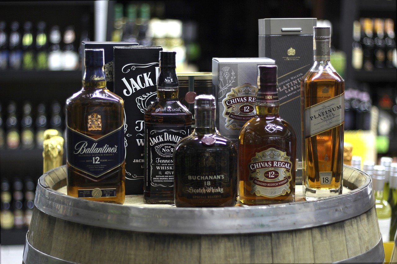Whiskeyflessen