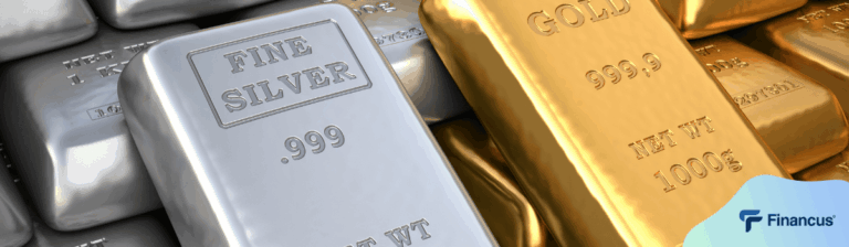 Gold and silver bars